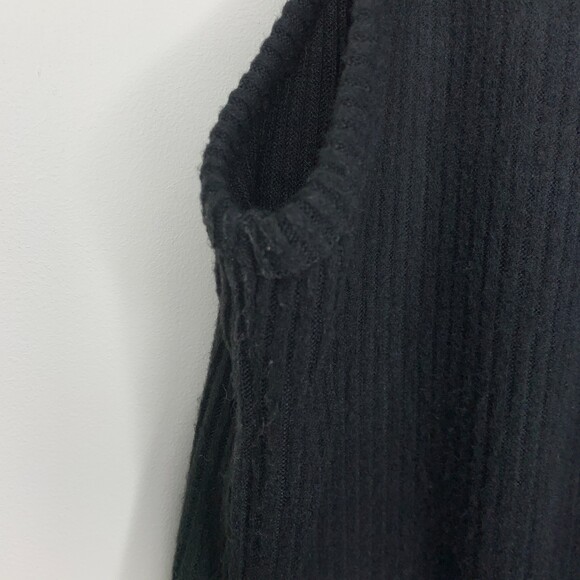 Wishlist womens black v-neck sweater tank top size medium - Picture 6 of 11